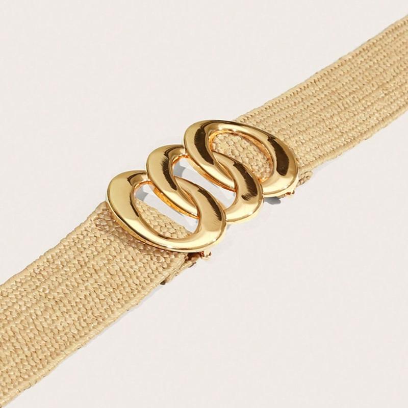 Stretchable Waist Belt Flexible Buckles Waistband For Women Wedding Daily Wear Or Formal Occasion Dress Corset Belt