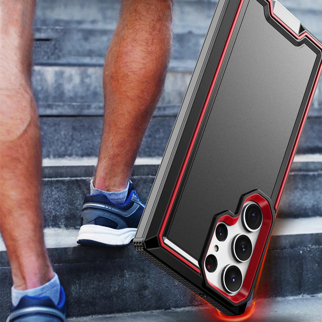 Anti-Drop Fall Protection Matné pouzdro pro Samsung Galaxy S23 Ultra S22 Plus A54 A34 A53 A14 A13 A73 A33 A52 A52s Brašna na mobil