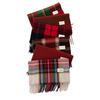Christmas Scarf Autumn/Winter Warm Women's Korean Edition Versatile New Year Gift Checkered Shawl Imitation Cashmere Tassel Checkered Neck