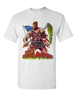 THE TOXIC AVENGER T-T-shirt CULT CLASSIC TROMA TEE TOXIE!! HD GRAPHIC MOVIE