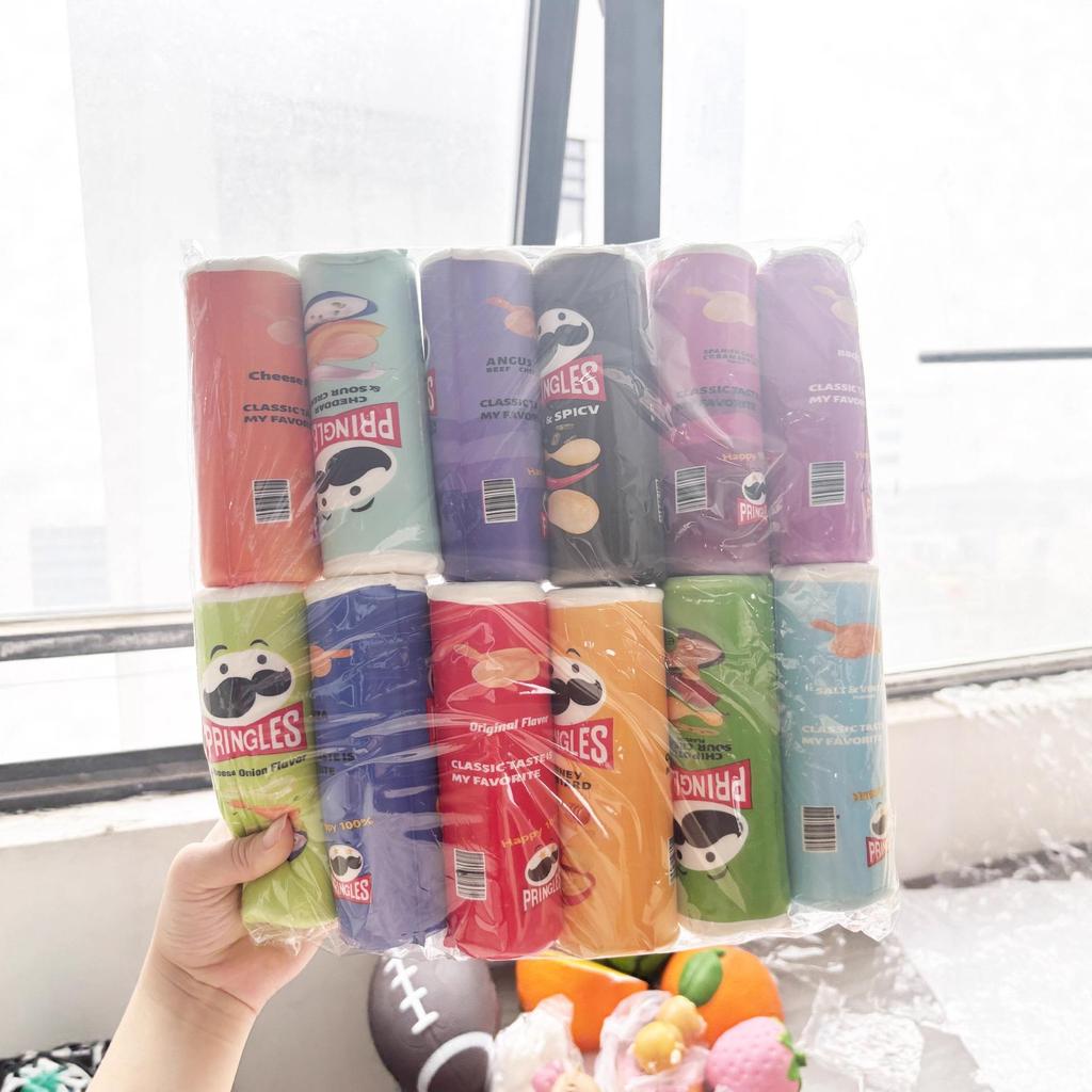 Viral Potato Chip Bucket Squishy Toy - Slow Rebound Stress Reliever