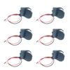 6pcs CR2032 Battery Holder With On/Off Power Button Plastic Case For Electronics Accessories Battery Box
