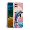 Ozean Tier Delfin TPU Hülle für Samsung Galaxy A25 A23 A22 A52S A52 A55 A72 A51 A71 A41 A31 A13 A11 5G Transparente Handyhülle