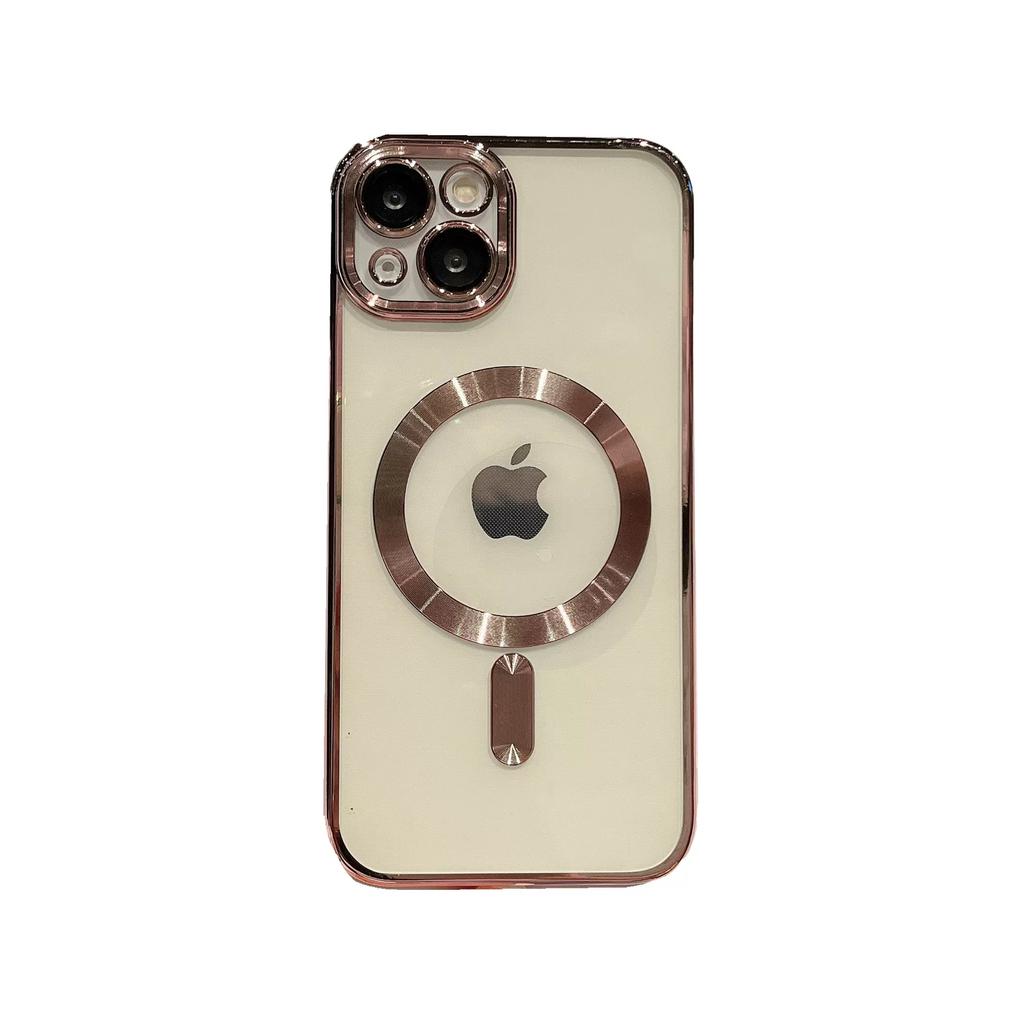 Apple 14 magnetic mobile phone case iphone14pro all-inclusive with its own lens film 13ProMax matte protective case