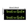 Rear View Glass Sticker 2 Pieces Trust In God Vehicles Window Decals Car Stickers Car Stickers And Decals for Family Friends Mom