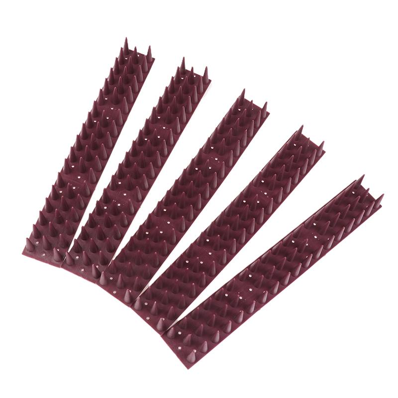 1/5Pcs Plastic Anti Cat Anti Pigeon Birds Repellent Spikes Pest Plastic Anti Bird And Pigeon Spikes Bird Repeller