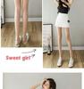 High Waist Elastic Slit Skort - Slimming & Sexy A-Line Shorts for Women 2024