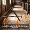 Cow Standing Aid Frame Adjustable Equipment for Farms, Veterinarians
