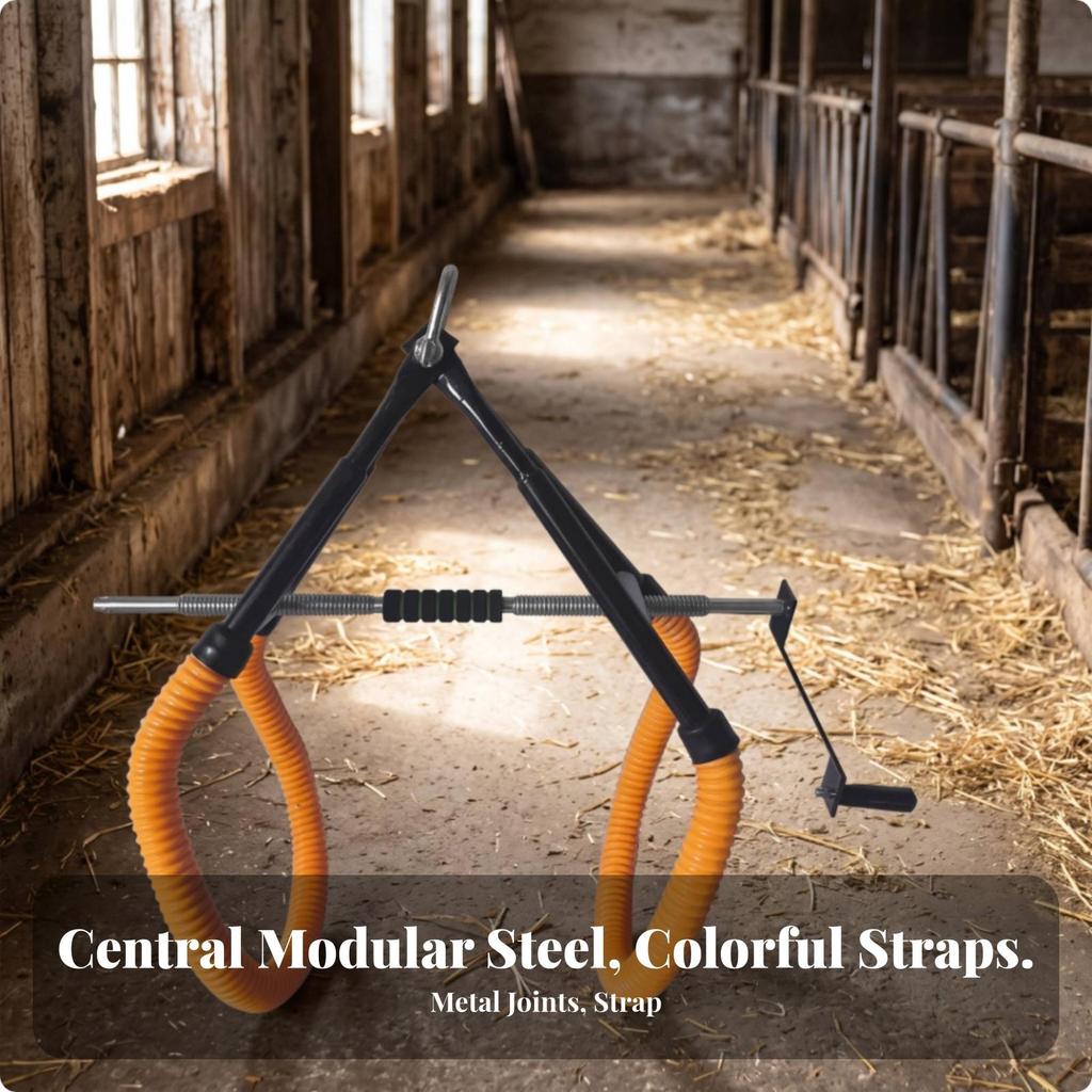 Cow Standing Aid Frame Adjustable Equipment for Farms, Veterinarians