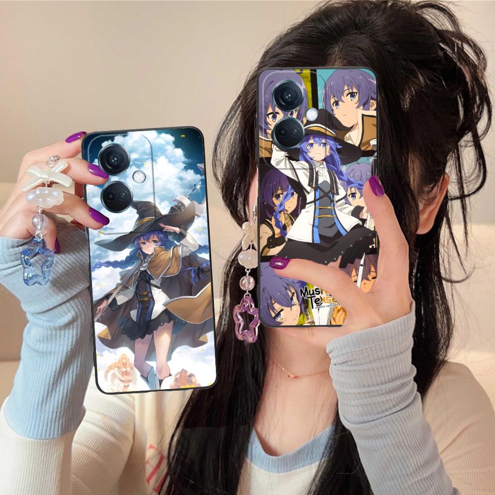 Mushoku Tensei Roxy Mobile Phone Case for OPPO Find X9 X8 X7 X6 X5 X3 X2 Plus s Pro Ultra Lite Colorful Printing Cover Pretty