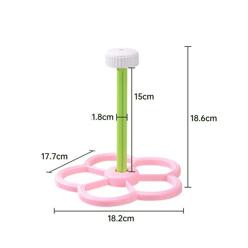 Washable Bird Spinning Toy 360° Rotation Parrot Perch with Anti-Slip Texture Hanging Parakeet Toys with 1.8'' Larger Washer