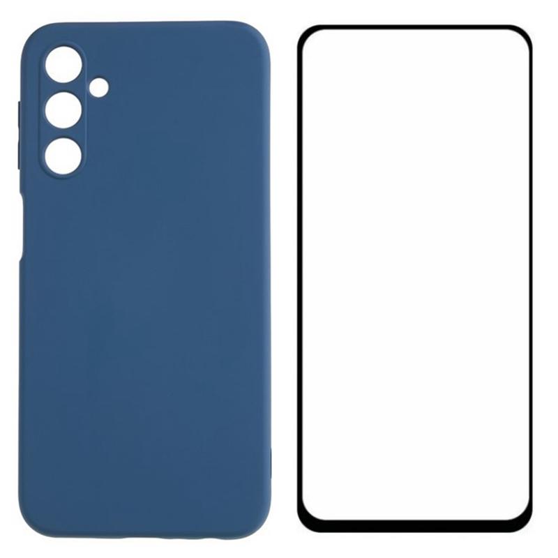 For Samsung Galaxy A54 5G Case with Screen Film TPU Phone Cover (Precise Cutout)