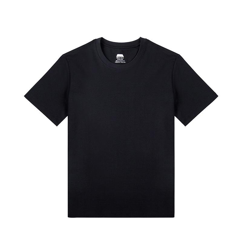 

Мужская летняя футболка с круглым вырезом из хлопка Water Cloud с тройной защитой XL чёрный