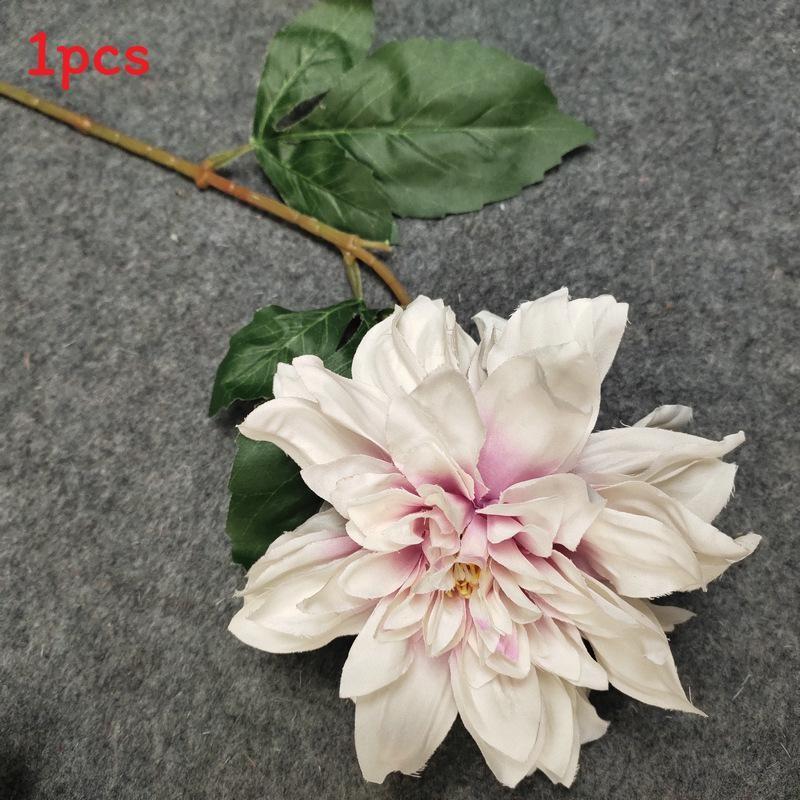 

Artificial Dahlia Single Stem For Party Decoration And Bridal Arrangement Gift фиолетовый