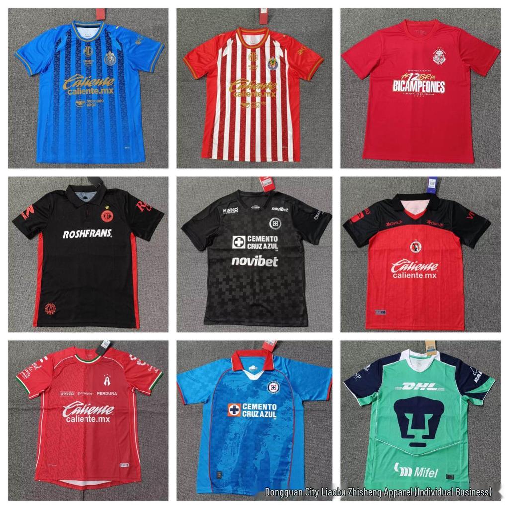 2026 Mexican League Football Uniforms: Chivas, América, Toluca, Cruz Azul, León, Atlas