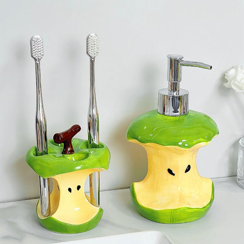 Creative Shower Gel Soap Dispenser Ceramic Bottle Ceramic Lotion Bottle  Liquid Soap