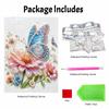 Animal Pearl Painting Butterfly Flowers Handmade DIY Pearl Art Painting Stickers Home Decoration Gifts