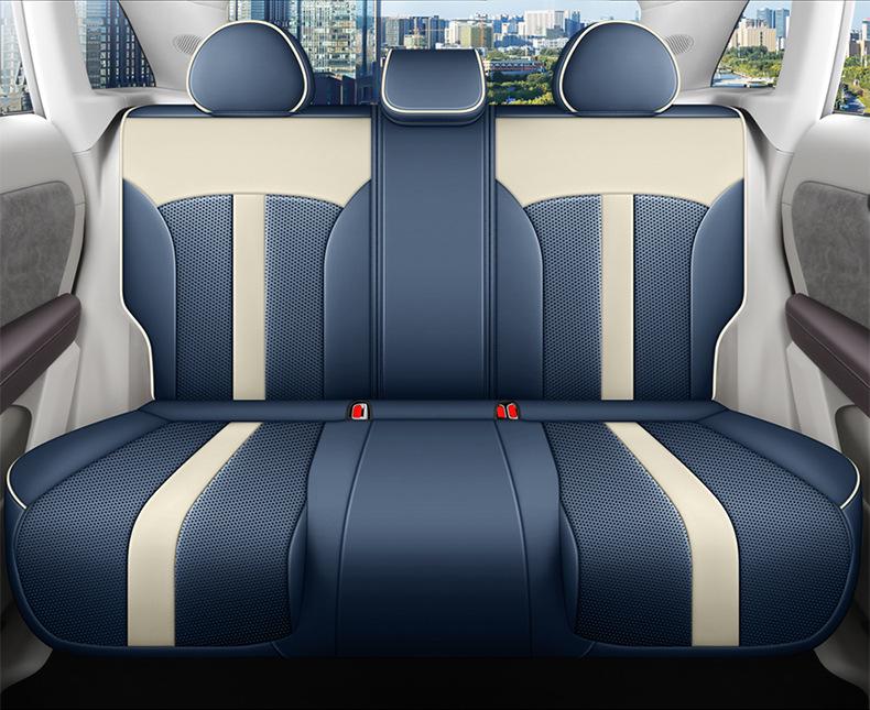 Leapmotor C11 Full Leather Cartoon Seat Cover: Full Coverage, All-Season Use