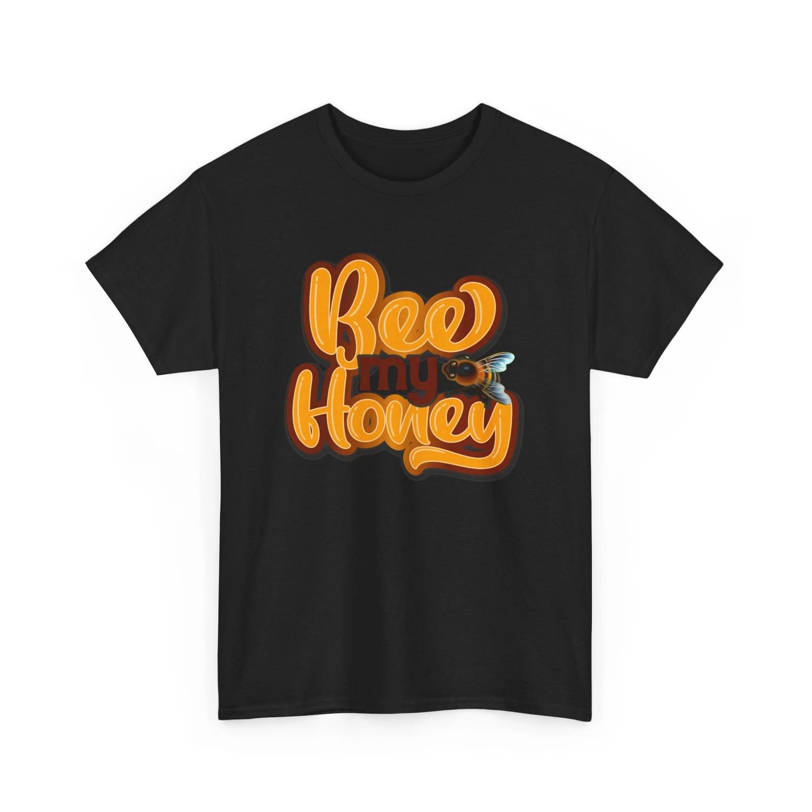 Bee T-Shirt | Save the Bees Shirt | Funny Honeybee Tee | BEE MY HONEY Shirt M