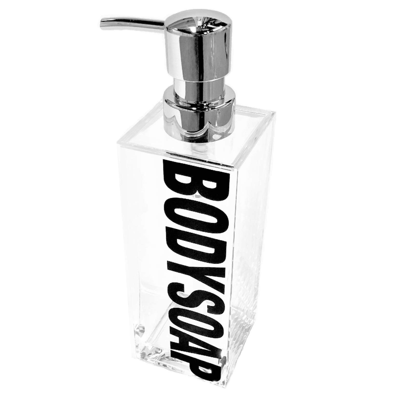 

Диспенсер для мыла Senko Grande Body Soap Bottle Емкость приблизительно 420 мл Черный крупный шрифт 64546