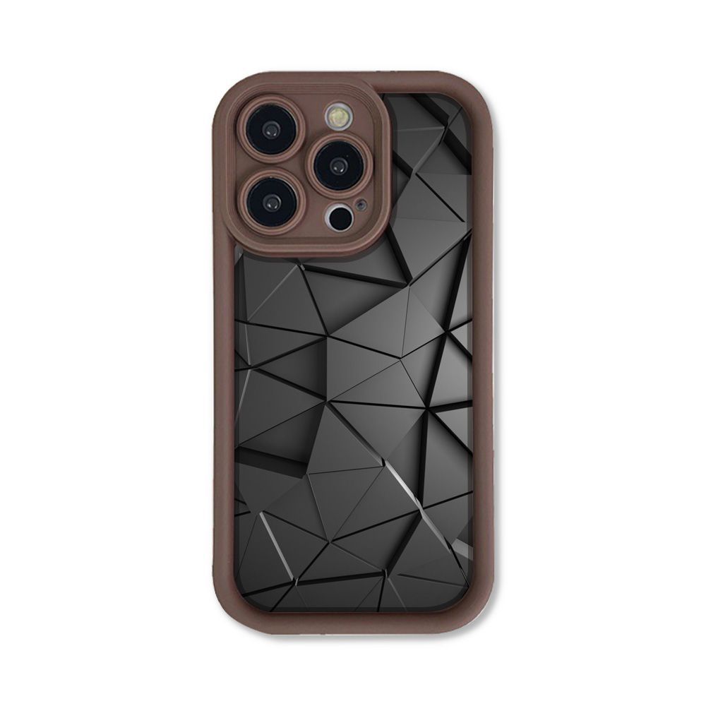 Triangular Rhombus for iPhone17 Mobile Phone Case Apple 17promax New 2026 Fine Hole 13/12 Factory X