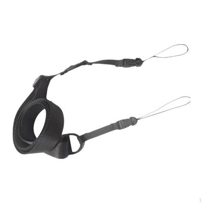 Bandoulière en nylon pour tablette, cordon de cou, accessoires de transport, multifonctionnel, noir