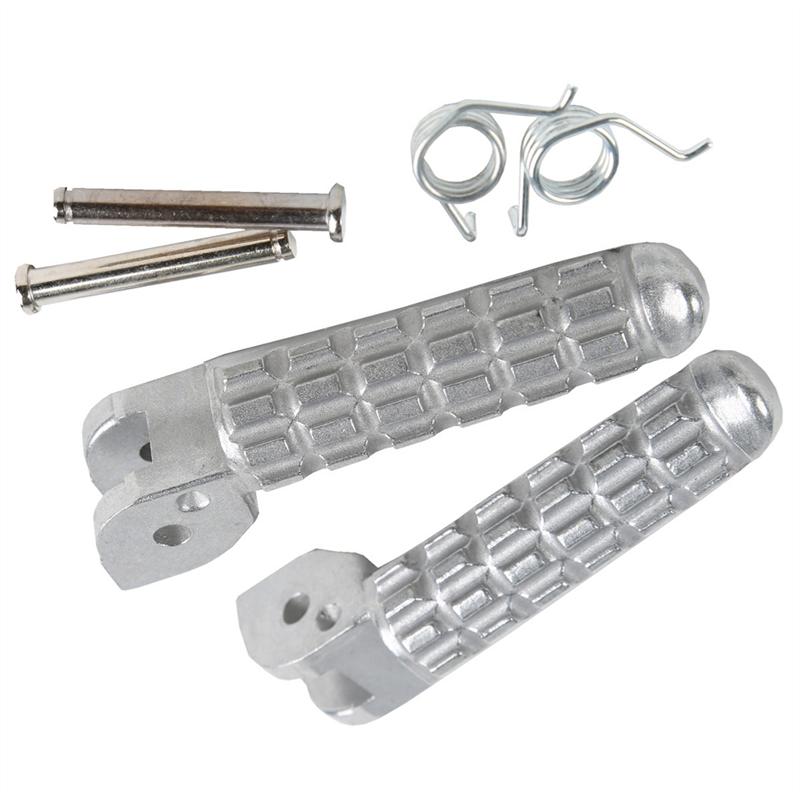 

A16P-Motorcycle Front Footrests Foot Pegs Small Foot Pedals Fit For Ducati Monster 696 796 2009 2010 2011 2012 2013 2014 Models серебряный