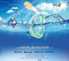 First Gen Anti-Fog Silicone Diving Mask for Adults & Kids - Full Dry Snorkeling & Swimming Equipment
