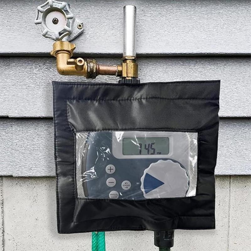 Universal Watering Timers Protectors Winter Insulation Sleeve Outdoor Use Fabric Fasteners Sunlight Defense