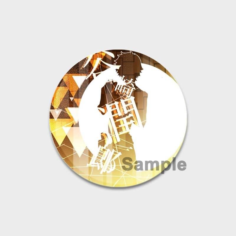 58MM 58mm Anime Bungo Toulaví psi Cosplay Odznak Roztomilá brož Nakajima Atsushi Kolekce Dazai Osamu Smaltované špendlíky na oblečení do batohu