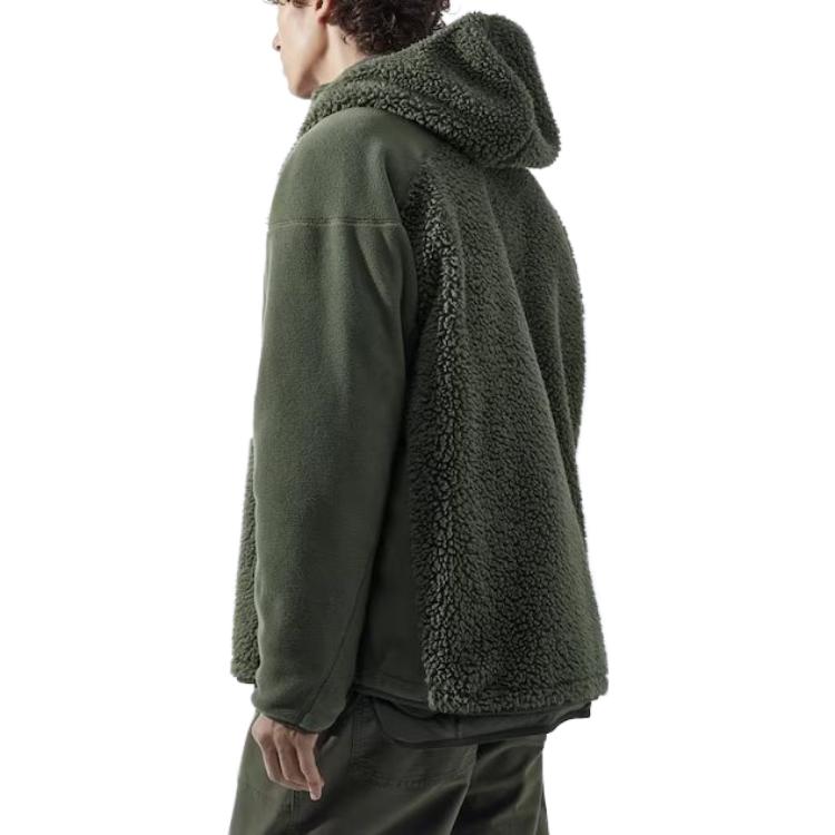 Uniqlo X White Mountaineering Collaboration FW23 Fleece Zip-Up Oversized Hoodie Unisex hoodies 463350-58