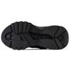 MLB Big Ball Chunky A Faux Leather Vintage Print Comfortable Non-Slip Low-Top Dad Shoes Unisex Sneaker Black 3ASHC101N-50BKL