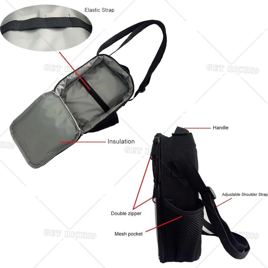 Waschbär Isolierte Lunchtasche Kühltasche Tragetasche Mahlzeitenbeutel Organizer Lunchbox für Mädchen Jungen Frauen Männer Reise Schule Arbeit Camping