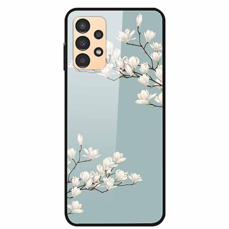 

For Samsung A53 5G 2022 Case Marble Tempered Glass Hard Back Cover for Samsung Galaxy A33 A73 5G Phone Cases Protection Fundas For Galaxy A73 5G