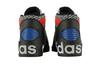 adidas Originals Hardcourt Casual Mid Top Kids' Skateboarding Shoes Black Red Blue Kids' FV5466