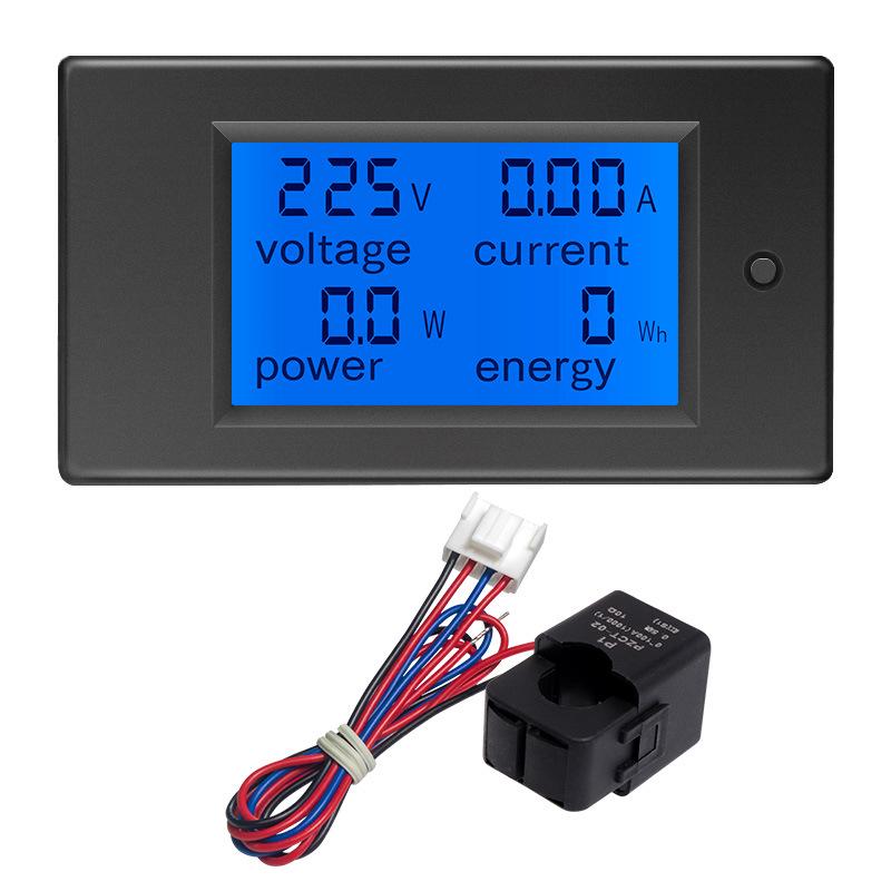 Peacefair AC Digital Multifunction Power Meter: Voltage, Current, Watt, and Electricity Measurement.