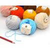 Hamanaka Hand-knitting Yarn, Yarn That Makes You Want To Knit Amigurumi, Medium-fine COL.316, Light Brown, 15g, Approx. 65m, 2529