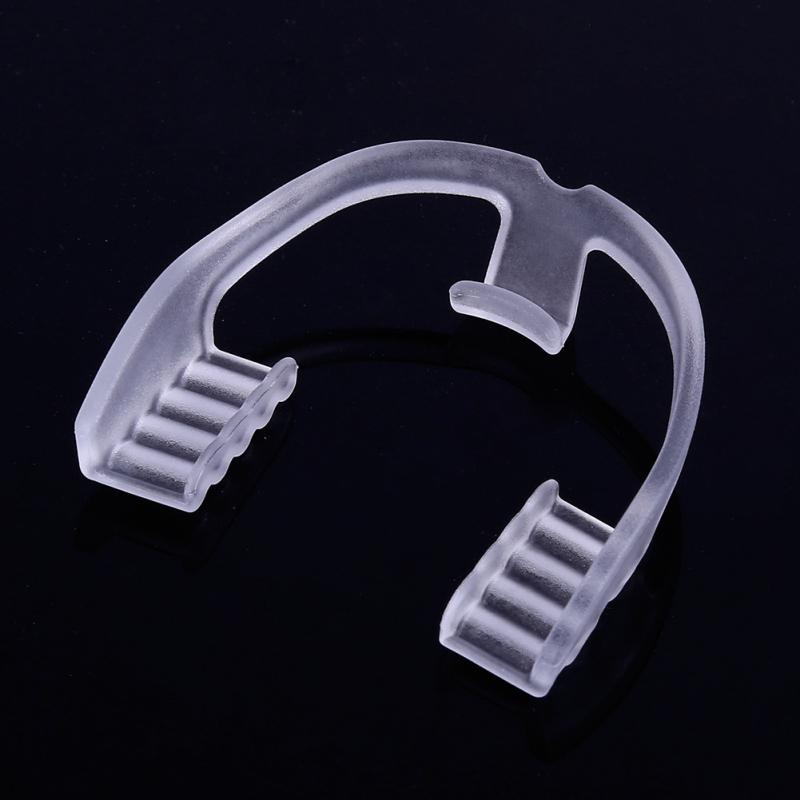Gouttières anti-grincement des dents Aide au sommeil nocturne Silicone Protège-bouche dentaire Bruxisme Éliminer