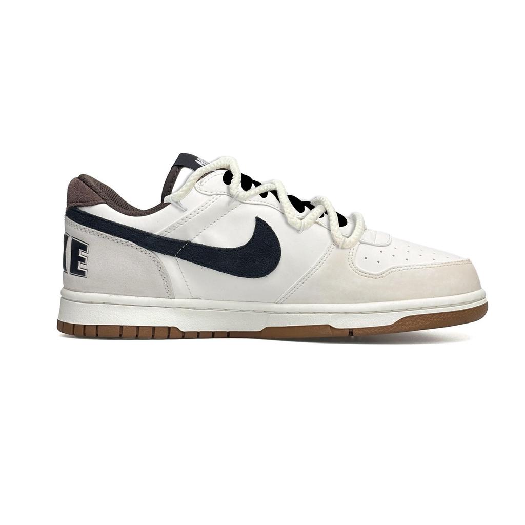 Nike Big Abrasion Resistant Lightweight Breathable Low Top Skateboard Shoes Men's 854166-101(Team2148-)