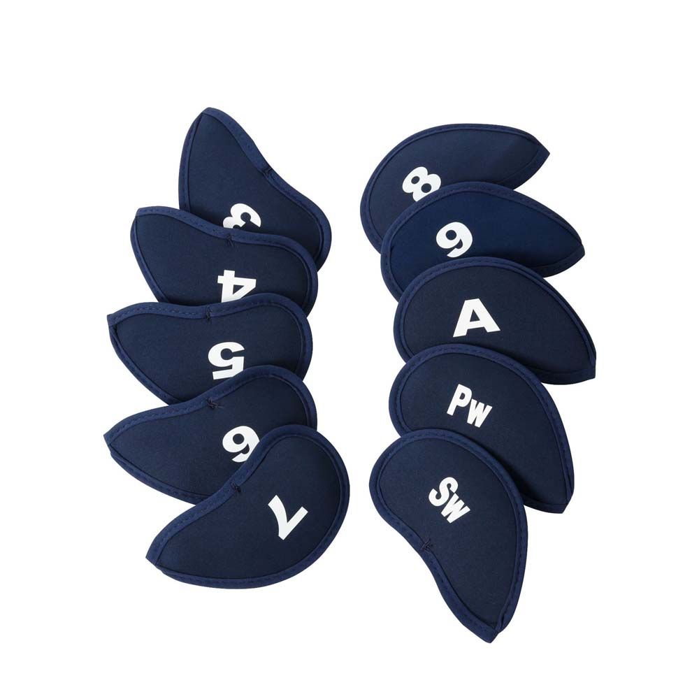 Number Design Protective Iron Pole Cover Golf Iron Headcover Golf Head Cover Golf Club Protector