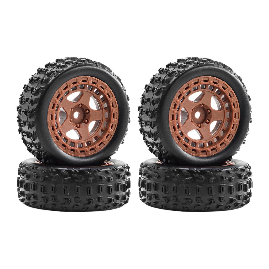 4PCs Wheels And Tire Replacement Replace The Parts 69cmx26 Cm for 1:18 2S 223S RC Car Sturdy