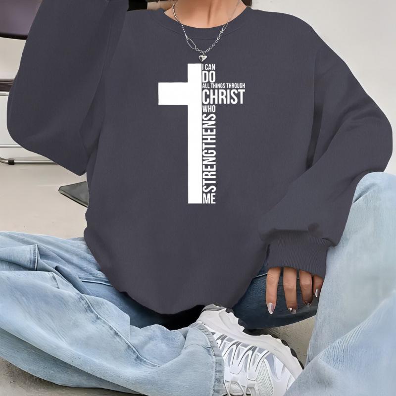 Women's Inspirational Cross Crew Sweatshirt