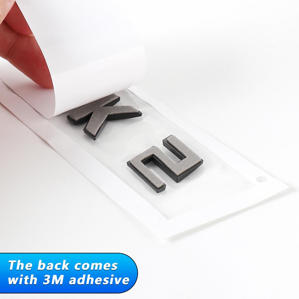 AUEVJ1 ABS Letter Logo Car Body Rear Trunk Badge Sticker Auto Decal Decoration Accessories for Volkswagen MK5 MK6 MK7 MK7.5 Emblem
