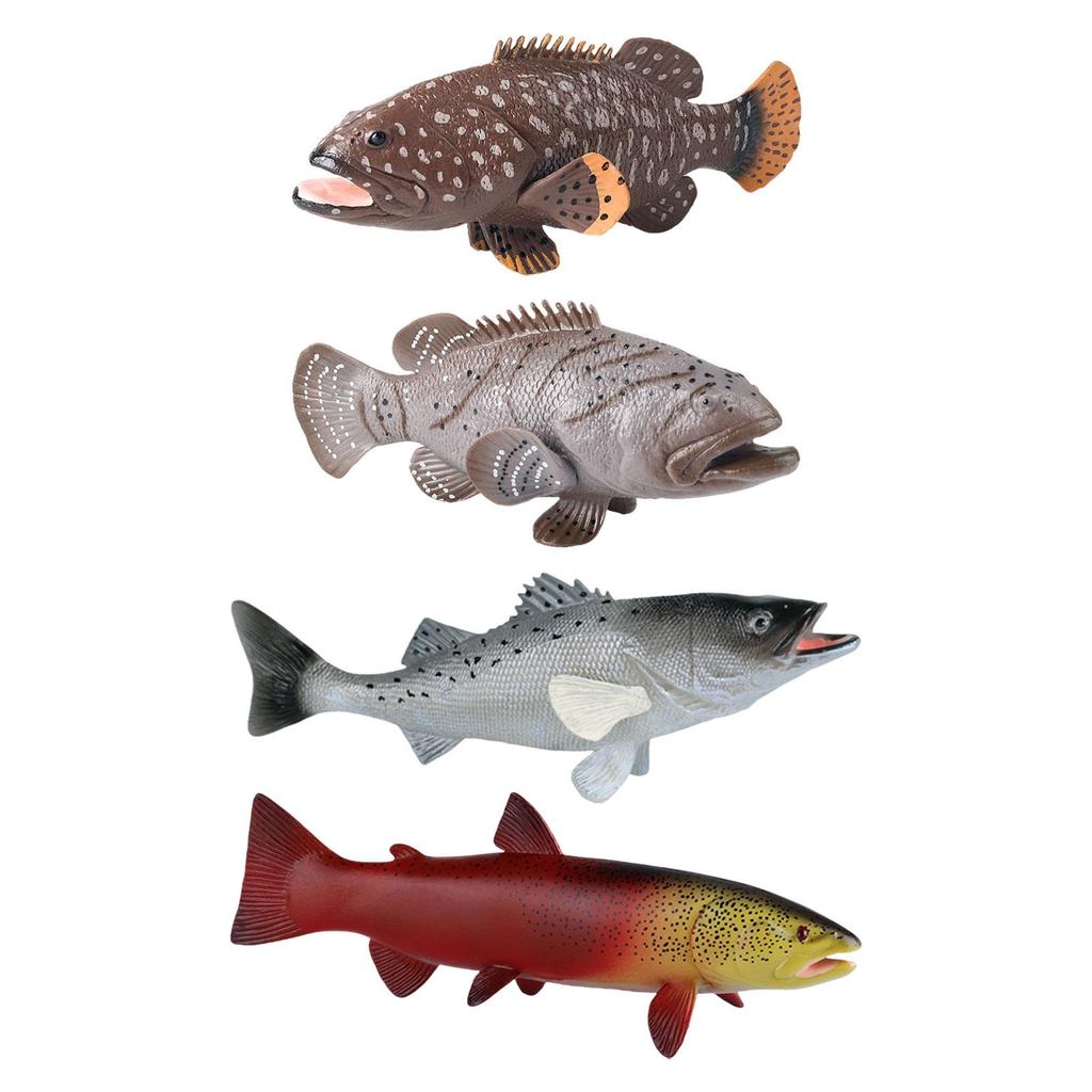 Creature Figurines Set for Kids - Educational Marine Animal Toy Collection