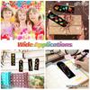 Paper Crafts for Holiday Gifts 12PCS Scratch Art Bookmarks, Thick White Cardboard Creative Rainbow Drawing Paper, DIY Projects Minds Artistic