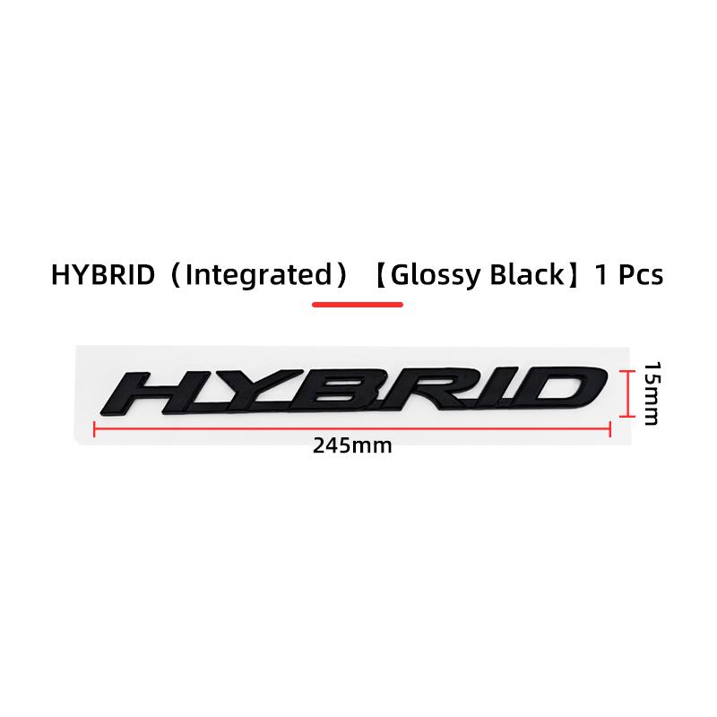 3D ABS Car Letter Logo Sticker Tail Bumper Badge Auto Rear Trunk Emblem Decals Accessories For Lexus SUPER SPORT HYBRID