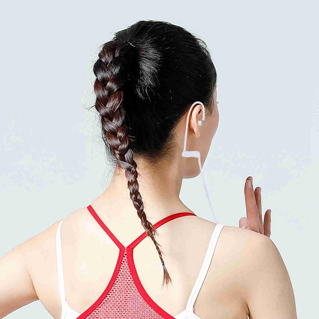 10Pcs Replacement Covert Acoustic Air Coil Audio Tube with Earbuds for MotorolaKenwoodIcom