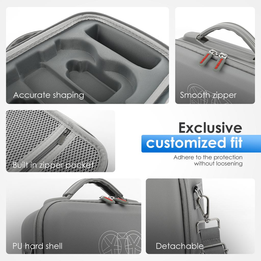 Carrying Shockproof Case For DJI NEO 2 Portable PU Shoulder Hand Bag for Neo 2 Drone and Smart Flight Batteries Accessories