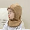 Baby Hat Scarf set Toddler Polar Fleece Warm Hats Winter Infant Ear Protection Hats for Cold Weather Kids Balaclava Beanie Caps