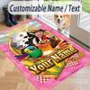 Custom Text La Granja de Zenón Pattern Floor Rug Soft Indoor Carpet Mat Living Room Bedroom